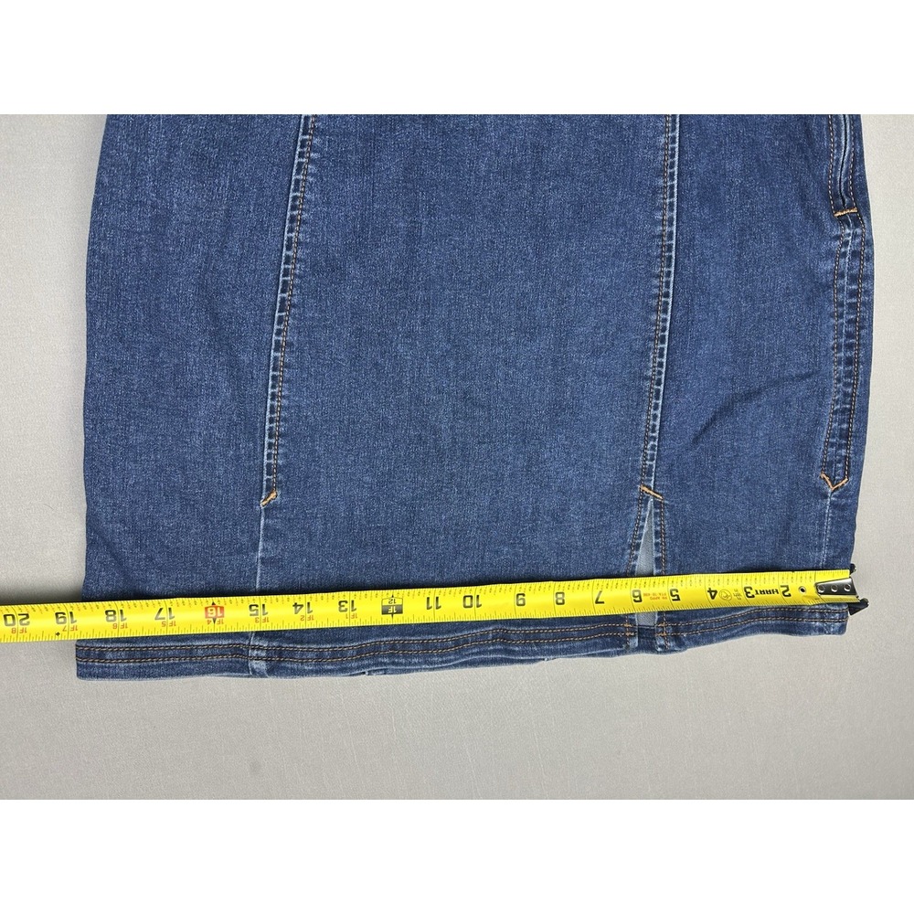 Free People Women's 8 Denim‎ Retro Mini Skirt - Picture 4 of 10